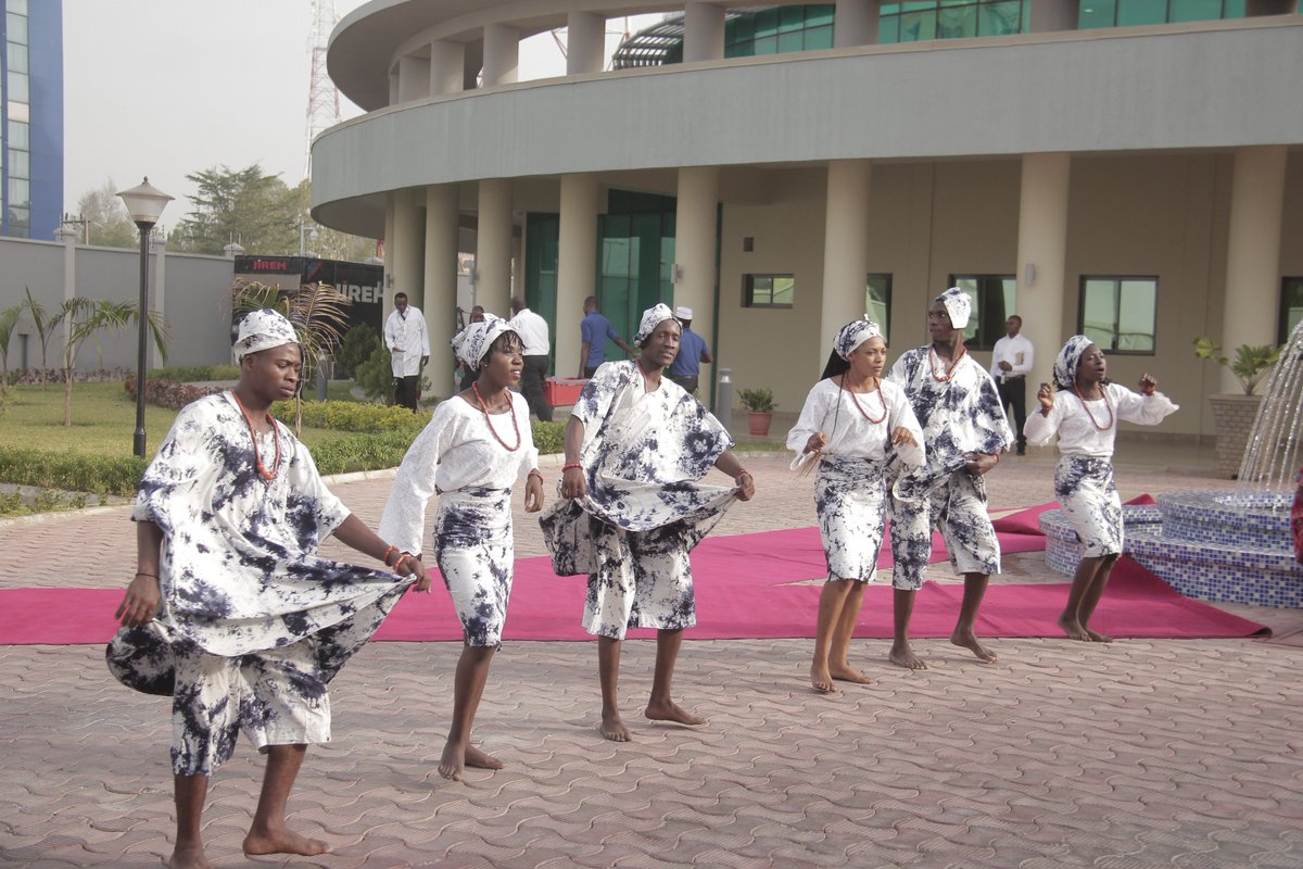 SQL_Events's tweet photo. These Dexterous Bata Dance Troupe were on ground to welcome guests as they arrived. https://t.co/LjPUClVfns