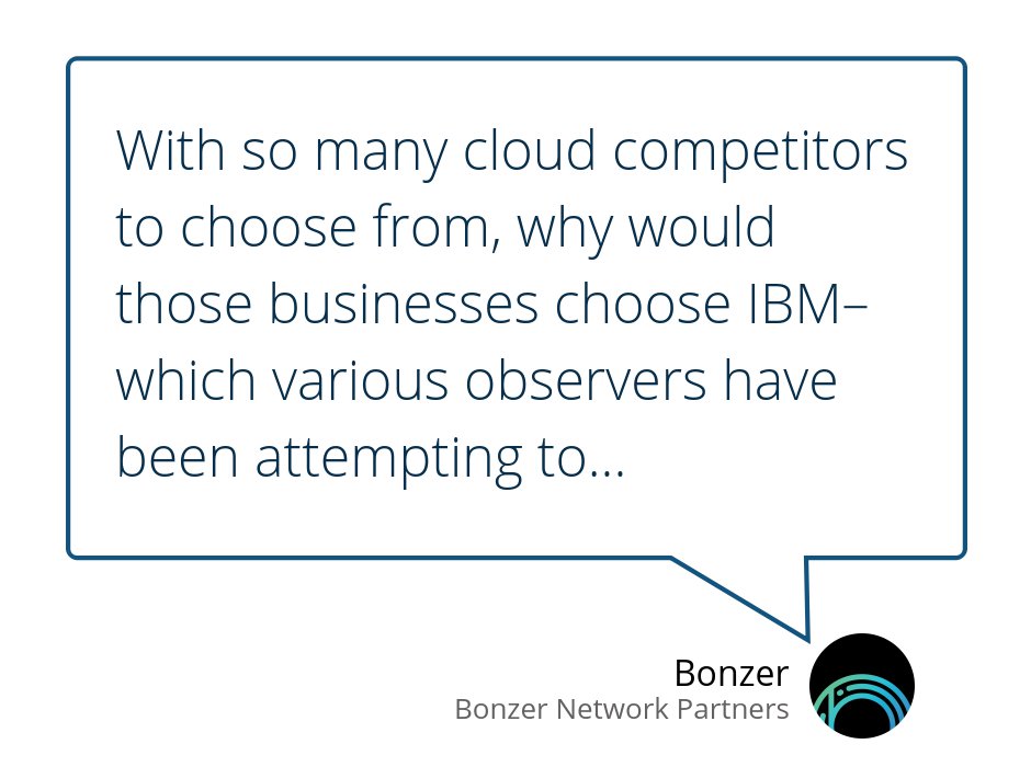 IBM Rocks the Cloud: Purists Moan But Customers Love Big Blue's $15.8-Billion Cloud Business | Bonzer... bit.ly/2zM00y4 #Business #aws #Cloud