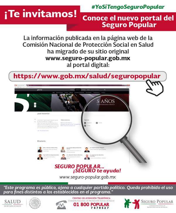 Seguro_Popular's tweet photo. #BuenosDías en el #SeguroPopular nuestra prioridad eres TÚ. ¡Contáctanos! Para atender tus dudas, aclaraciones y sugerencias, llama al 01800 POPULAR (7678-527) o visita el nuevo portal https://t.co/UjVchuCOgA. #YoSíTengoSeguroPopular https://t.co/eiqxjz94Ss