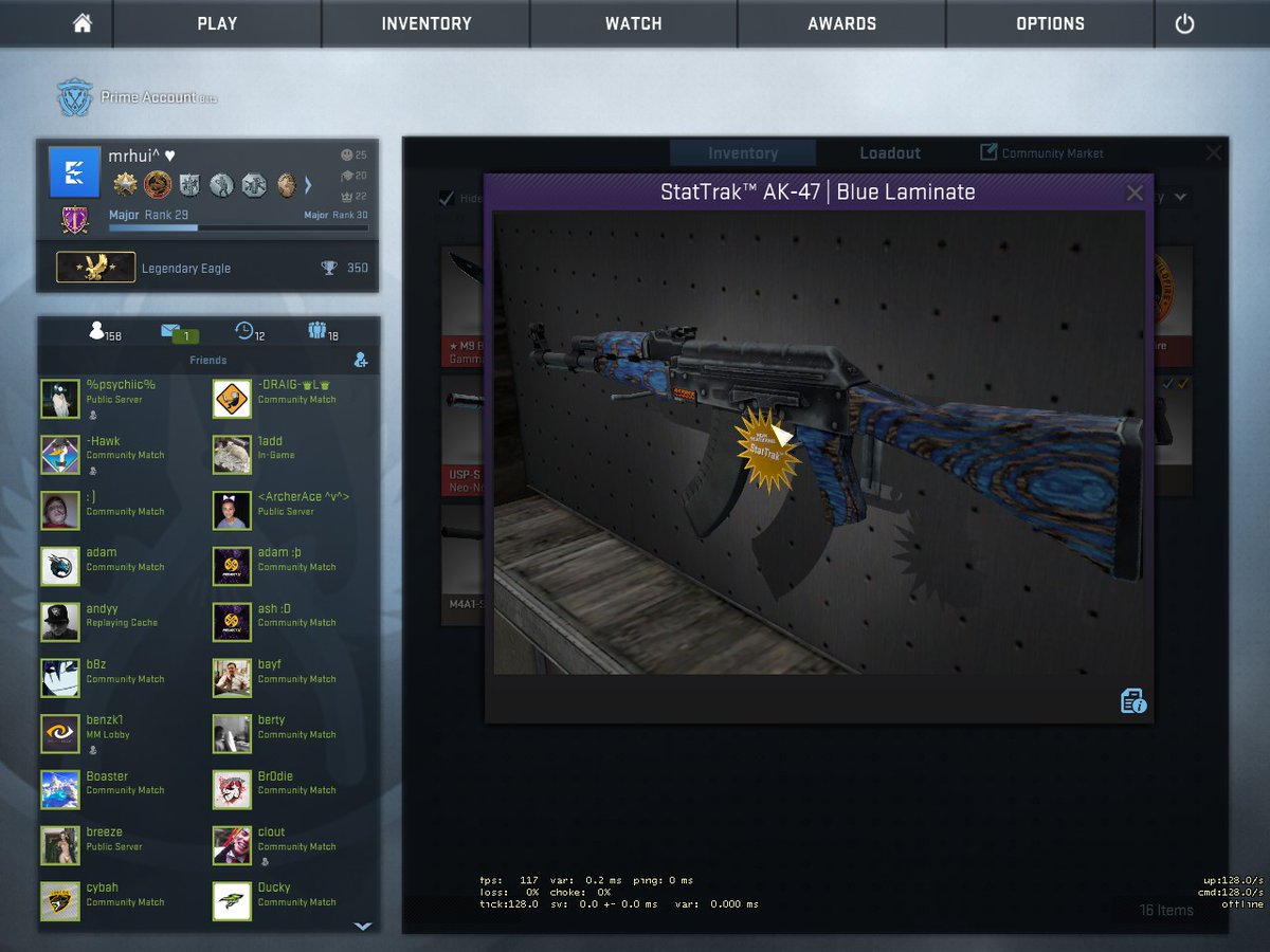 EnclaveUK's tweet photo. Our CSGO player @mrhuiii is doing an AK-47 Blue Laminate giveaway until the 16th of February 🎉

To enter RT this tweet and follow both @EnclaveGamingUK and @mrhuiii for a chance to win 😻 #TheEnclave https://t.co/W0RKQUqZaZ