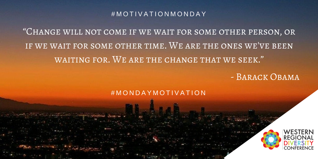 thediversitycon's tweet photo. A few words from @BarackObama that will inspire and motivate you to take control of your life and start making an impact. #MondayMotivation #MotivationMonday https://t.co/QVW2xVdmoA