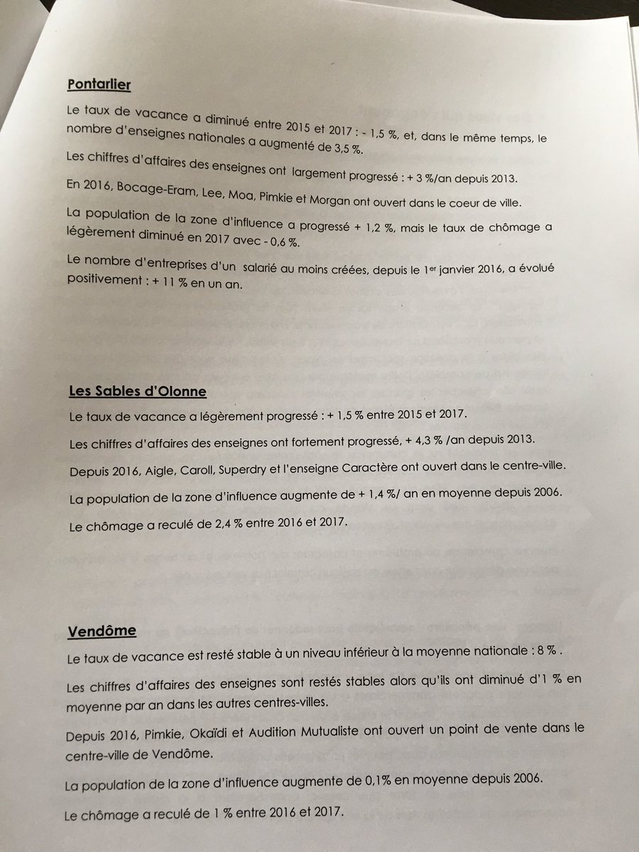 pascalbrindeau's tweet image. #Palmares #Procos #Vendôme 3ème ville moyenne la plus dynamique #Commerce @CCI_41 @laNR41 @lettrevalloire