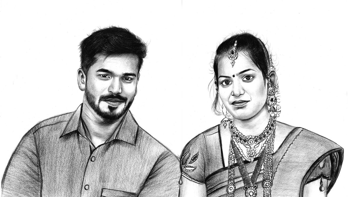 Vivek08431170's tweet photo. #Createartist #Handmadestudio✍ #PencilSketching
Single_Portrait
Couple_Portraits
Orders are taken..!!

" Photograph is the pause button of your life. Sketch your best photograph!! "

Contact us @8754859406 9788233060 8220359450 9790357608 https://t.co/Ukeuki7N7H