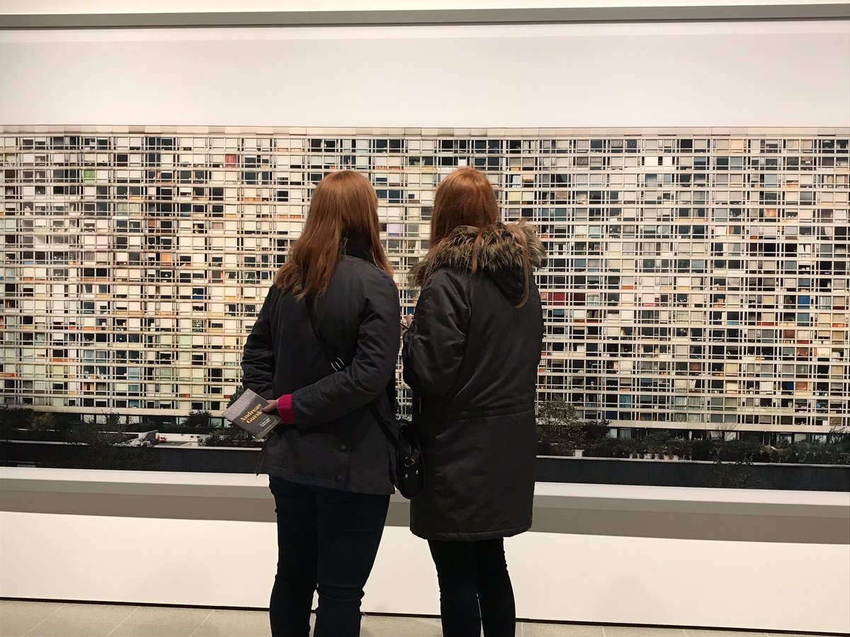 ReadMyMynd's tweet photo. So much enjoyed the Andreas Girsky #exhibition at the @southbankcentre in #London ! #photography #gallery #haywardgallery #distant #wideframe #nature #humans https://t.co/9hRPrrdQ3s