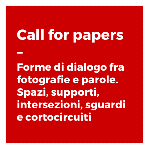 Call for papers | Forme di dialogo fra fotografie e parole. Spazi, supporti, intersezioni, sguardi e cortocircuiti sisf.eu/sisf/2018/02/1…