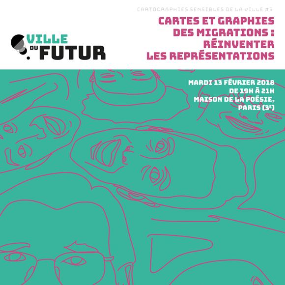 Ifsttar's tweet photo. J-1 Cartographies sensibles de la Ville #5
#cartes et #graphies des #migrations : réinventer les représentations
Animation : Laurent Meyer
Invités : Cyrille Hanappe, Sarah Mekdjian, Marie Moreau, Judith Perrignon https://t.co/LA9MjJJppC