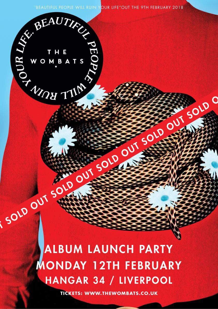 TONIGHT // 
<a href="/thewombats/">The WOMBATS</a> 9.15
<a href="/nightcafeband/">The Night Café</a> 8.30
<a href="/KicksBand/">Kicks Band Official</a> 7.30
Doors 7pm <a href="/Hangar34_Live/">Hangar 34</a> 
#Soldout 
BPWRYL album out now!