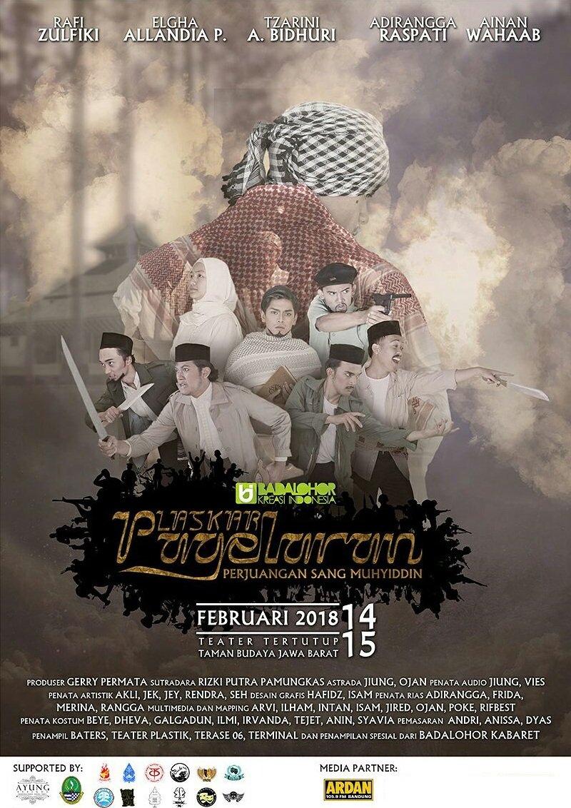 Pagelaran ke 13 dari Badalohor cabaret kali ini mempersembahkan sebuah pagelaran cabaret kolosal multidimensi bertajuk “Laskar Pagelaran: Perjuangan Sang Muhyiddin”
. 
📅: 14-15 Feb 2018 
@: Dago tea house
Htm: Rp 50.000

Tiket &amp; info :
081223134562
<a href="/badalohor_bki/">Badalohor Kreasi ID</a>
<a href="/pagelaran_bki/">Mahakarya Badalohor</a>