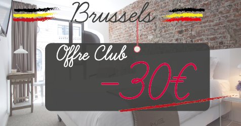 🔖 Upgrade your stay in Brussels by taking advantage of a discount of -30€ on your Club room !
9hotelcentral.be
#Brussels #Bruxelles #VisitBrussels #Promo #Belgique #Belgium