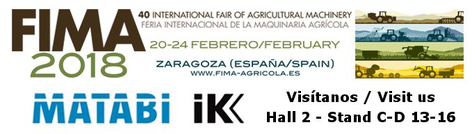 matabisprayers's tweet photo. Ya estamos a una semana de la próxima edición de FIMA 2018 donde estaremos también con nuestros productos de #IKsprayers y #Prevalien. Si quieres asistir no olvides registrarte gratuitamente en https://t.co/hAwoquiQKB te esperamos en el Hall 2 C-D 13-16 https://t.co/L2PXvhbJYw