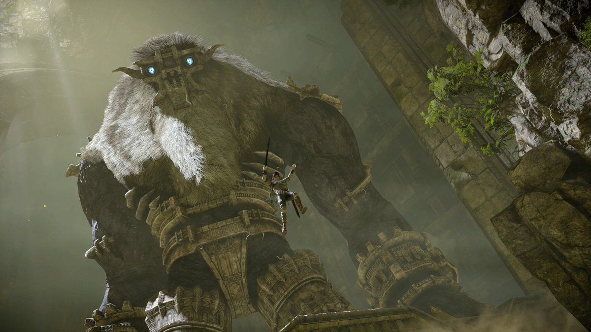 jessebell2000's tweet photo. @bluepointgames thank you for this gorgeous remake this game was my childhood and I think it’s time was due for a polish #ShadowOfTheColossus #bestgameof2018 https://t.co/dXSy3Ddh0r