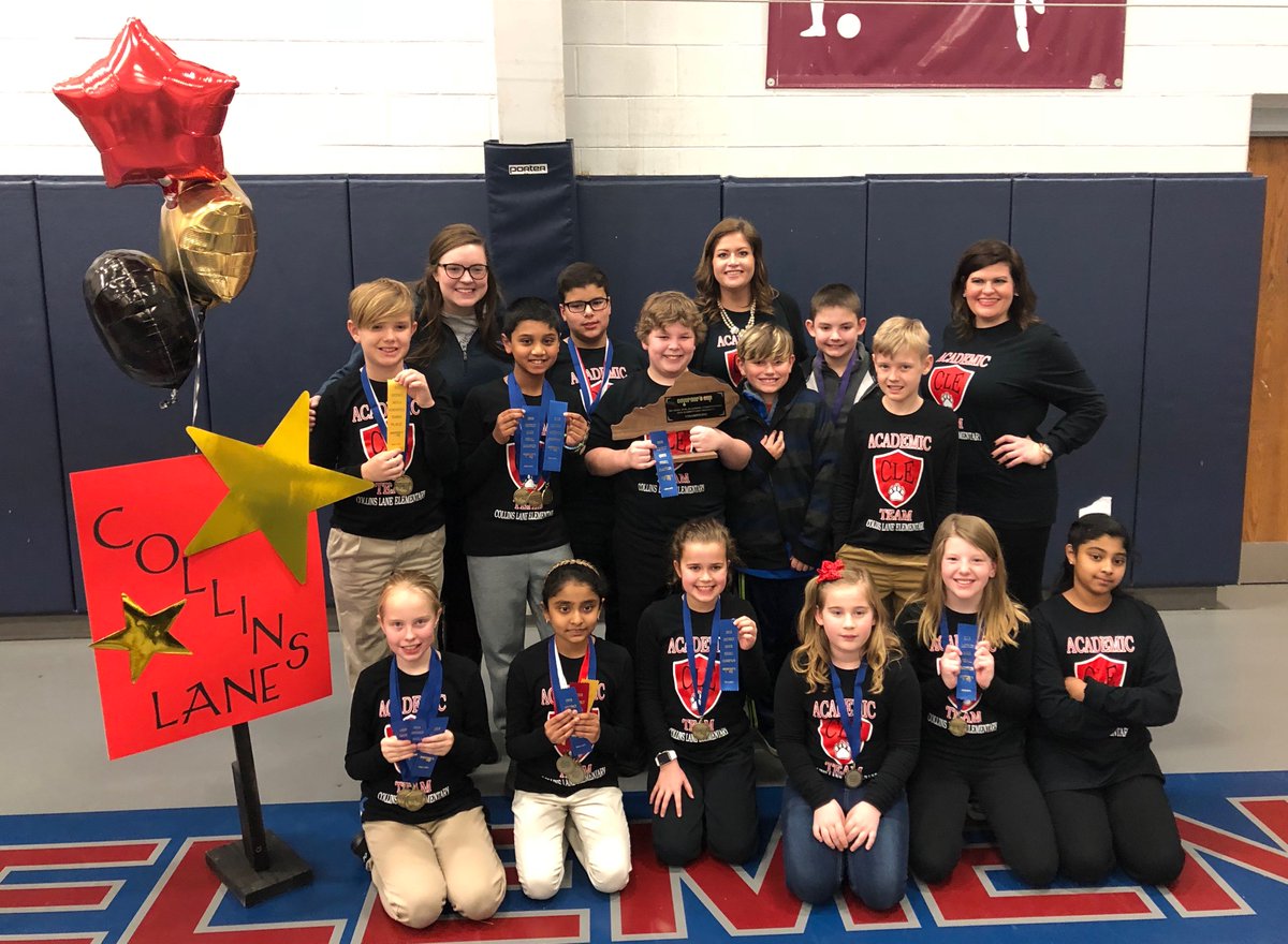 Congrats to <a href="/CLE_COUGARS1/">Collins Lane Elem.</a> for winning the District 75 Governor's Cup Saturday. Quick recall champs, and FPS finished third. At least two CLE students placed in four of five written assessment categories. Great team effort. <a href="/OneTeamFCS/">Franklin County Schools</a> <a href="/FCSmarkkopp/">Mark Kopp</a>