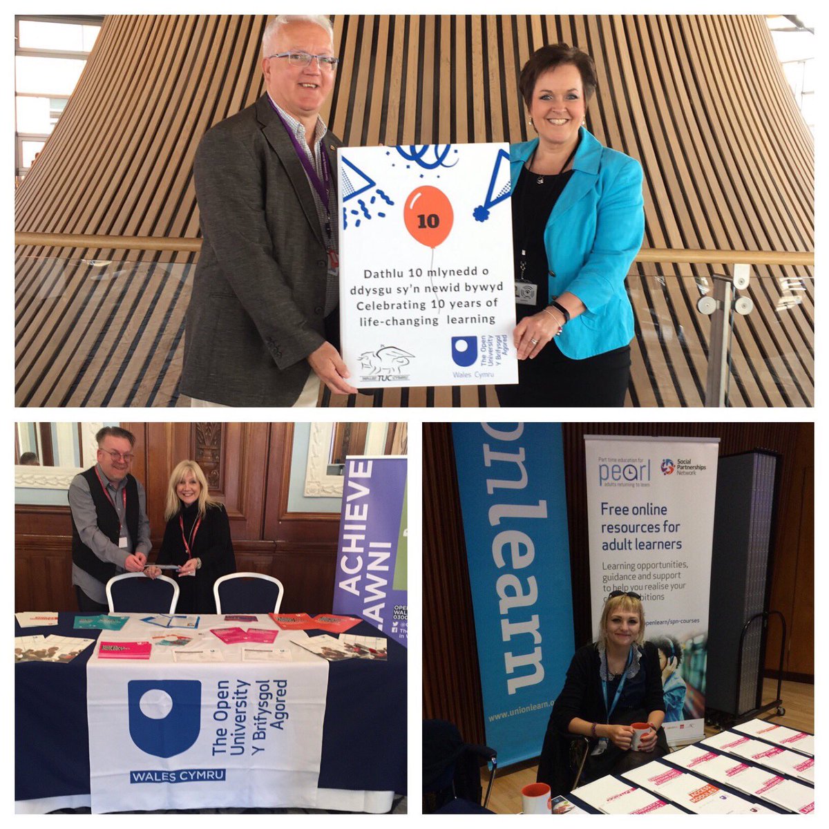 KevinPascoe's tweet image. Trade unions work every day to support members to change their lives through learning #HeartUnions Delighted that @OUCymru @OpenUniversity are working with @WTUCLearn @unionlearn @UNISONWales @unisonlearning to do this