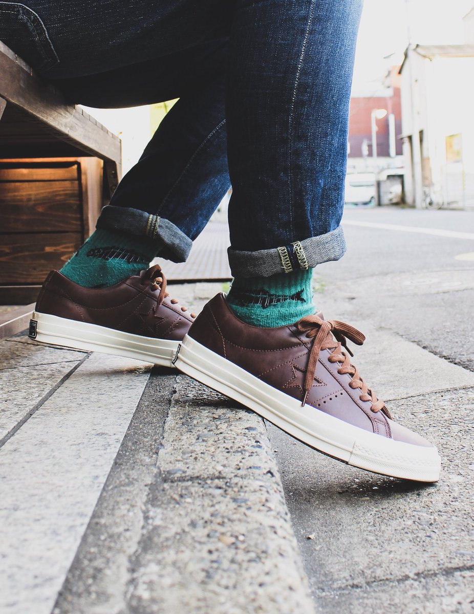 converse one star premium denim