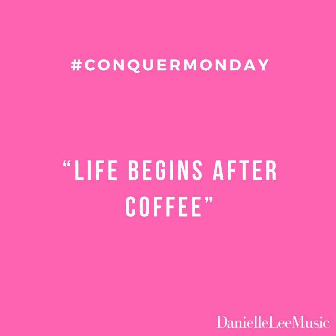 DanLeeMusic's tweet image. #ConquerMonday