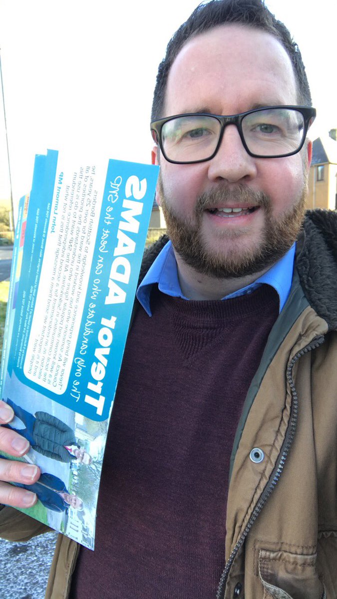 VoteJardine's tweet photo. A sore hip hasn’t stopped me getting out to support Trevor Adams this morning in Newtown St Boswells. What a great councillor he will be if elected as he will bring vast experience and knowledge to Scottish Borders Council! #votetrevor #scottishconservatives @ScotTories https://t.co/OW46kO4uD2