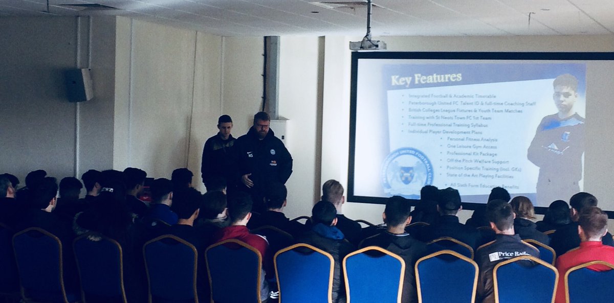 Fantastic start to our <a href="/SNTFCScholar/">Scholarship <a href="/StNeotsTownFC/">St Neots Town F.C. Official</a></a> Recruitment Day! Thanks <a href="/theposhacademy/">The Posh Academy</a> Academy Manager Nick Sheppard <a href="/nickysheppy/">Nick Sheppard</a> &amp; @theposhofficial #elitefootball #youthdevelopment #fulltimefootball <a href="/SNTFCYouthTeam/">YouthTeam @StNeotsTownFC</a> &amp; <a href="/SNTFCLearning/">Learning @StNeotsTownFC</a> @StNeotsTownFC