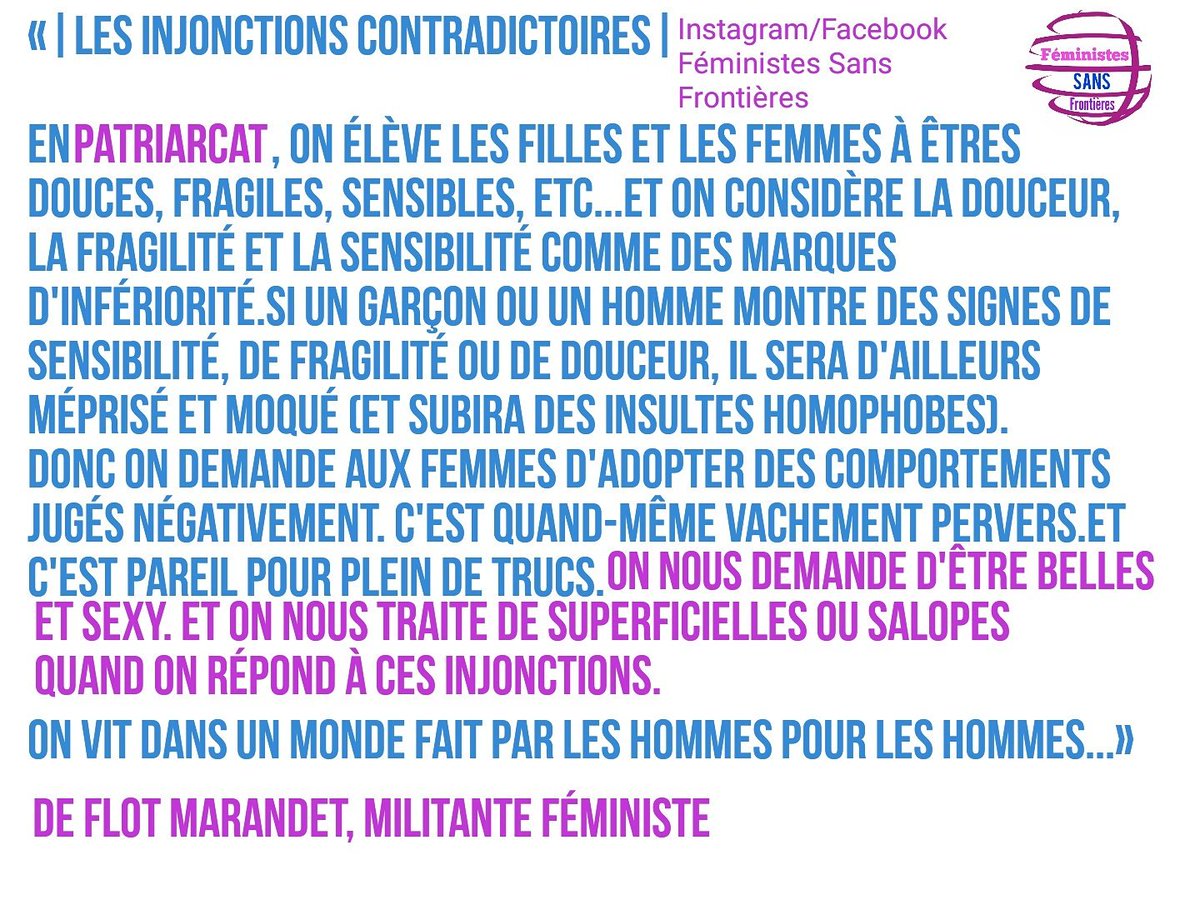 Halimatou Soucko Citation Patriarcat Feminisme Feministessansfrontieres Femmesdumonde Actuelles Femmesdumonde Sexisme Instagramposts Ong Feministe Droitdesfemmes Libertes T Co Qzqdhzrfop Twitter