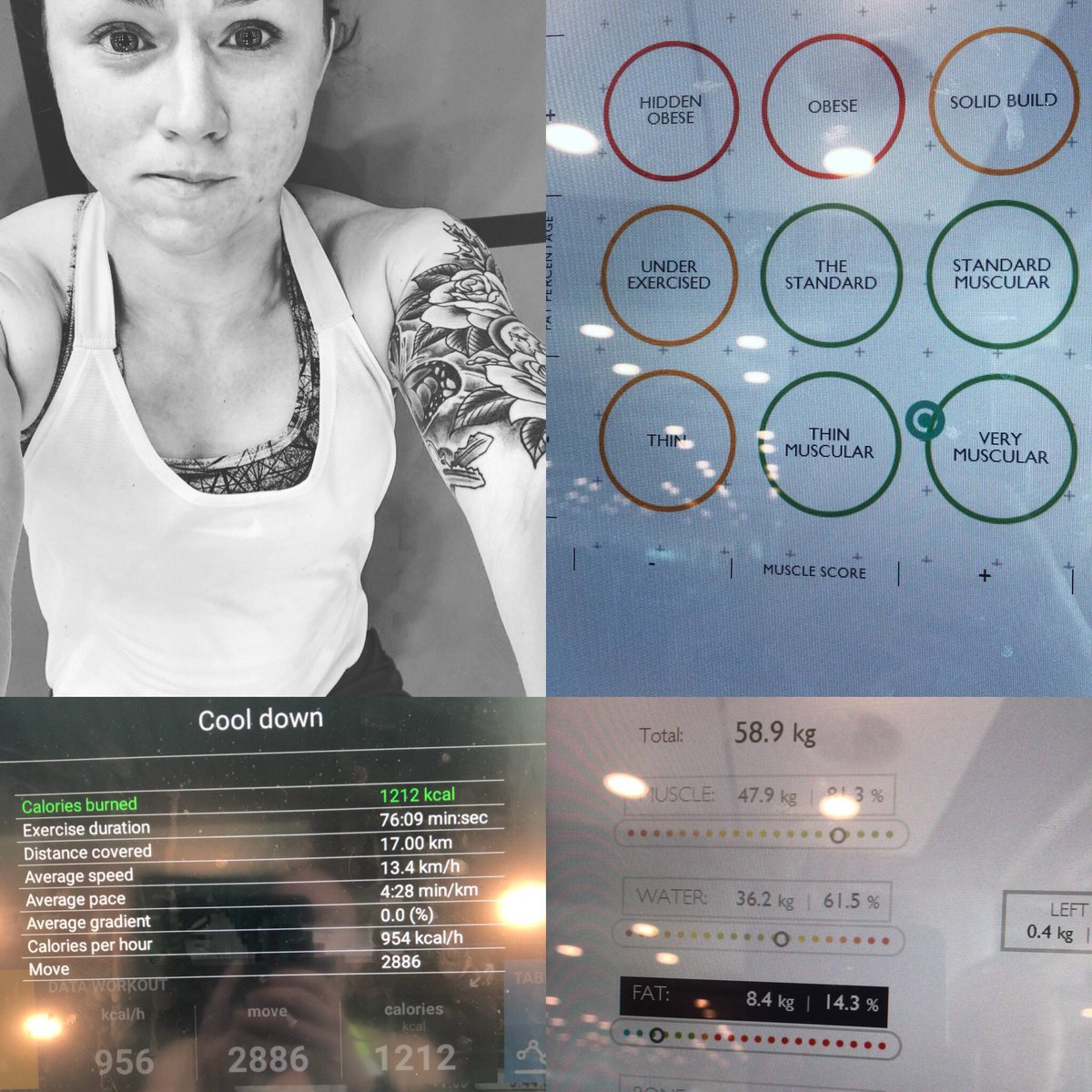 lornahannahmac's tweet image. This morning... 30 mins steady - 30 tempo - 16 easy. And generous virgin active machine saying im 14.3% body fat... I wish! #UKRunChat #ASICSFrontRunnerUK