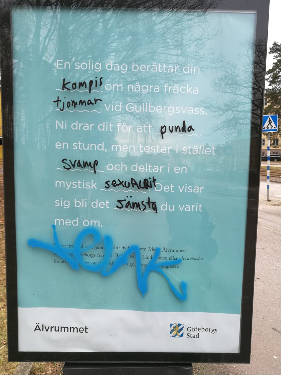 noll_vision's tweet photo. Ja, Göteborgs stad, vad trodde ni skulle hända? https://t.co/HsuSfhd6io