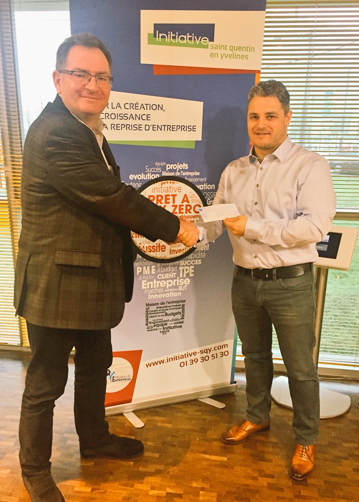 InitiativeSqy's tweet photo. 25K€ prêtés à #M2AiM, start up accompagnée à @SQYcub !
#initiativeSQY, des solutions de financements pour toutes les entreprises du territoire. Complémentarité et articulation efficiente des dispositifs, dynamisme économique @sqy
#incubateur #financement https://t.co/RZwoWhuaJf