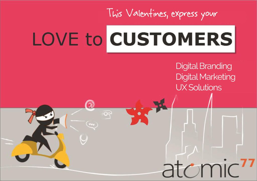 Atomic77ninja's tweet photo. This #ValentinesDay day grab special #discounts on #webdevelopment and #digitalmarketing services from #Atomic77

For more register here:
https://t.co/wVnYYYXtW1 https://t.co/NPPZQqmNlW