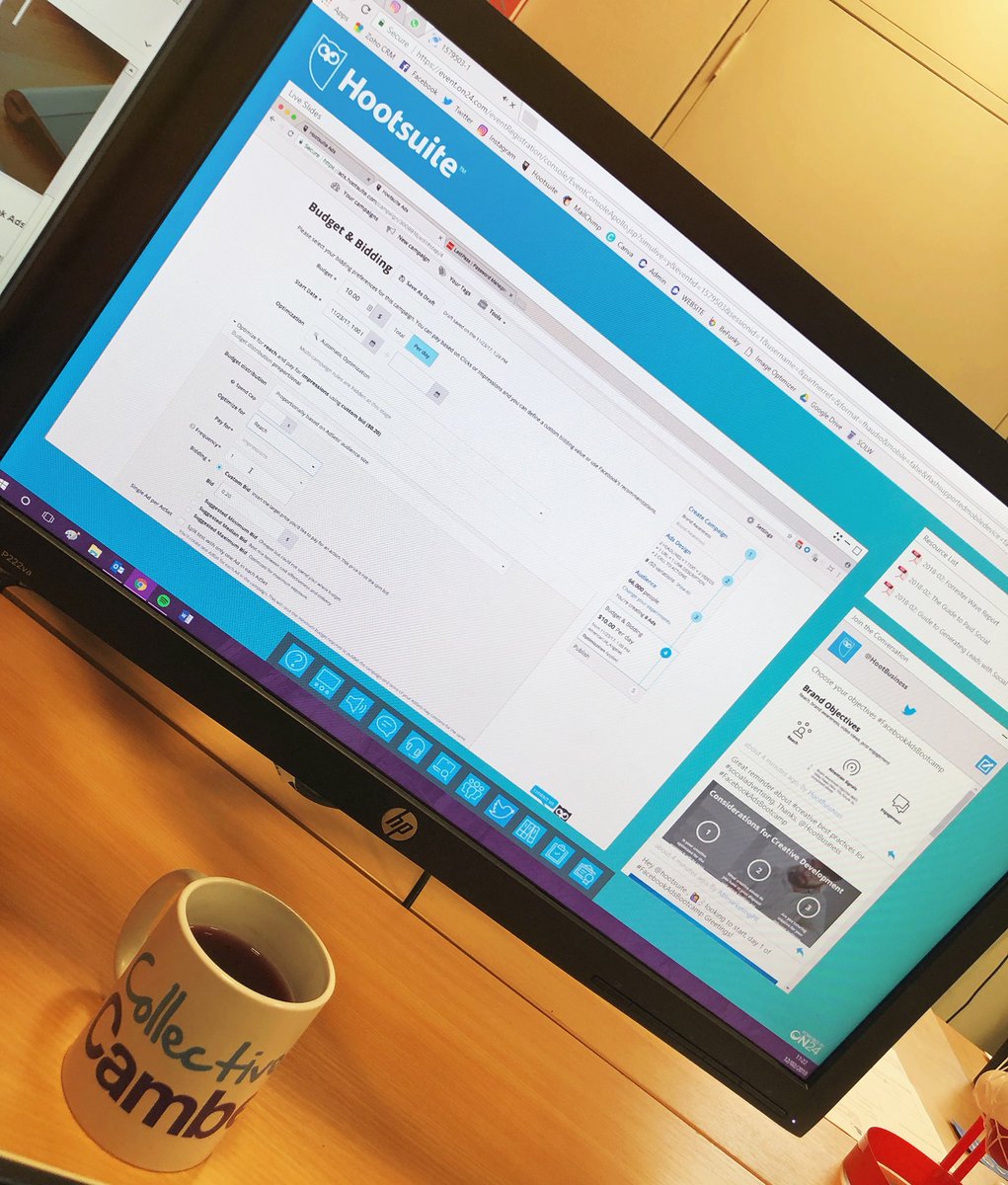 KyleWilkie_'s tweet image. Interesting first webinar this morning with @hootsuite as part of their #FacebookAdsBootcamp! 😎 #Hootsuite