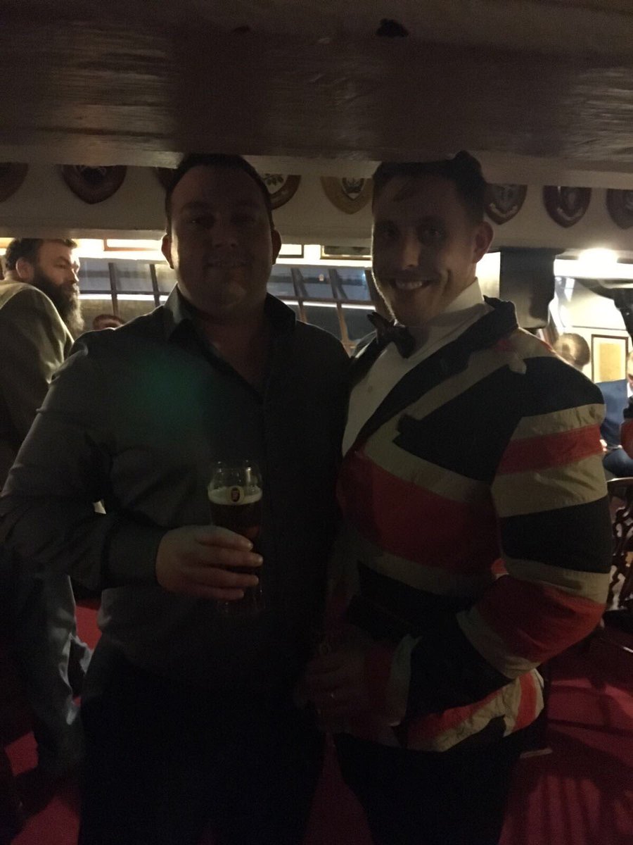 wilson_halligan's tweet photo. Amazing night aboard HMS Victory on Friday night for the The Edgar Evans Club #fundraiser!  Great to see so many friendly faces there all for a good cause. #charity #fundraising #lifeashore #yachtlife https://t.co/dhyBZ0Iycc