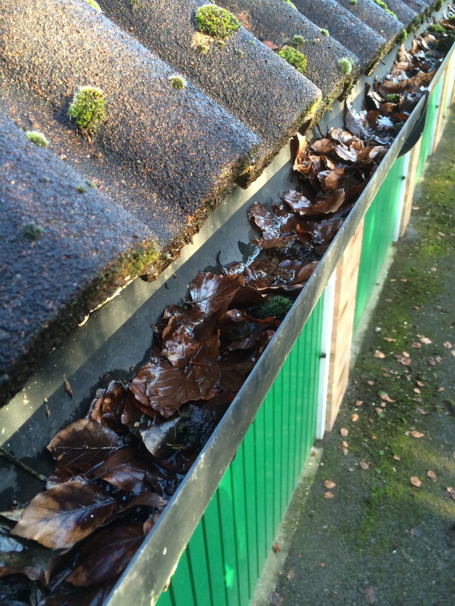 TMG_Ltd's tweet photo. Gutters clogged with leaves, dirt and other debris can cause leaking roofs and water damage to the interior and exterior of your property. At TMG we aim to resolve these issues for you. For a quote to have your gutter cleaned, call us on 01582 439762. #maintenance https://t.co/aoruUu0SE2