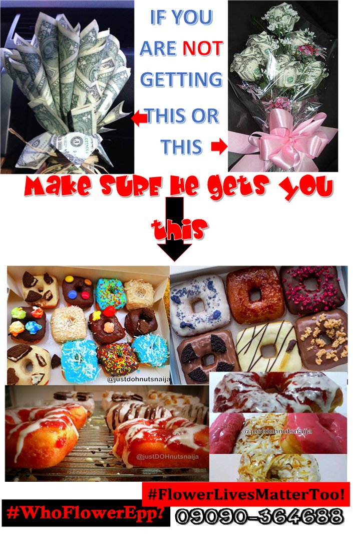 JustDohnuts's tweet photo. #WhoFlowerEpp? #FlowersLivesMatterToo
FREE DELIVERY for 14th FEB ONLY! T&amp;Cs APPLY!
Call 09090-364688 | 08040-364688 https://t.co/EZLYWJtGBC
