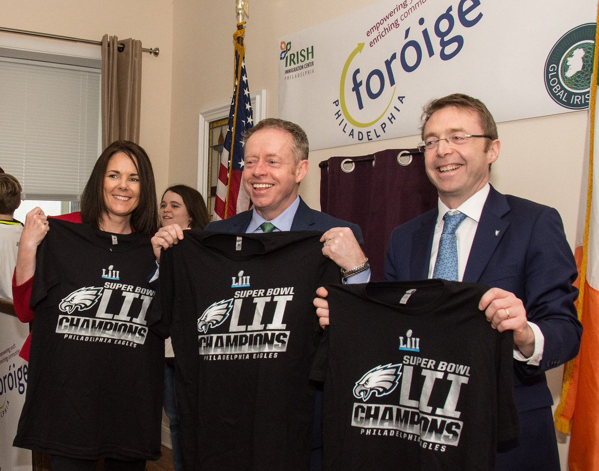 Minister <a href="/ciarancannon/">Ciaran Cannon</a> launched the first international <a href="/Foroige/">Foróige</a> at <a href="/icphila/">Irish Diaspora Center</a> in #Philadelphia. This will encourage all #IrishAmerican young people the opportunity to connect with their #IrishHeritage in a contemporary way! <a href="/GlobalIrish/">Global Irish ☘</a> Full Press Release: dfa.ie/news-and-media…