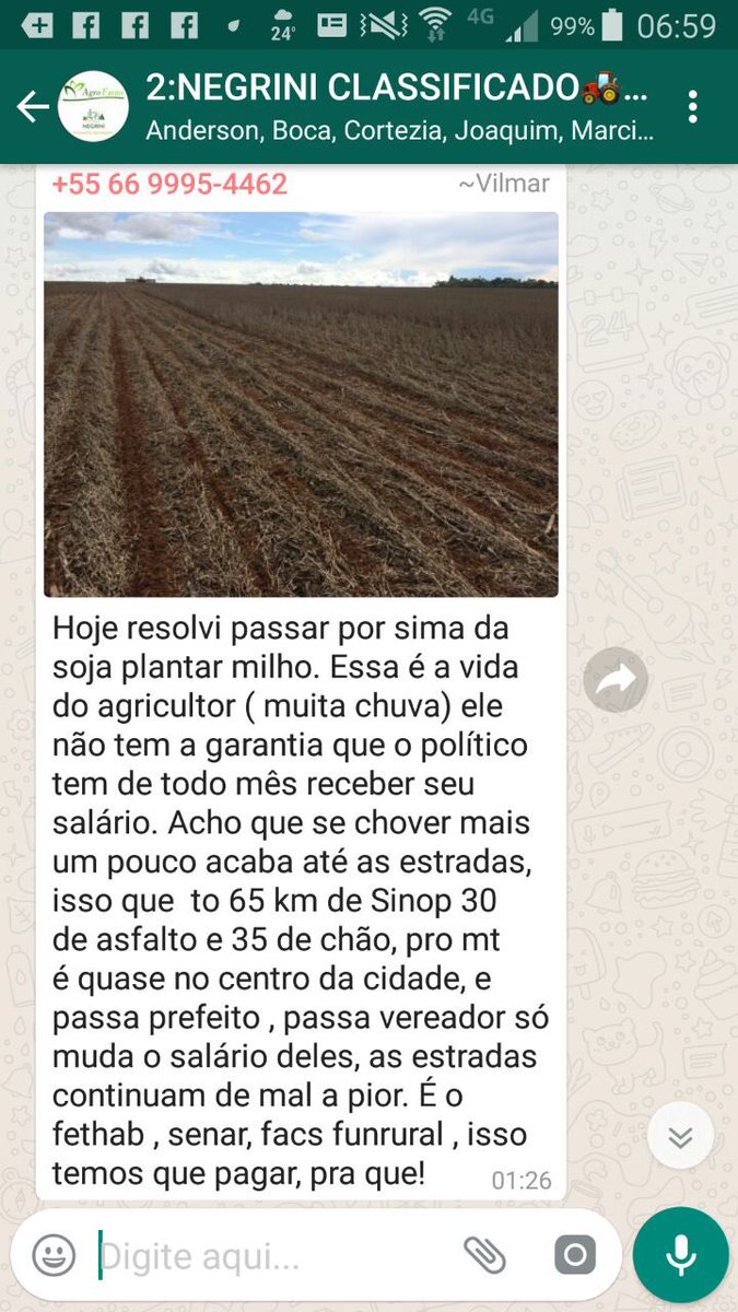 GRAINSOILSEEDS's tweet photo. #Brazil- Farmers are abandoning soybeans  fields due to the heavy rains and sowing corn. https://t.co/EPecsuHNKc
