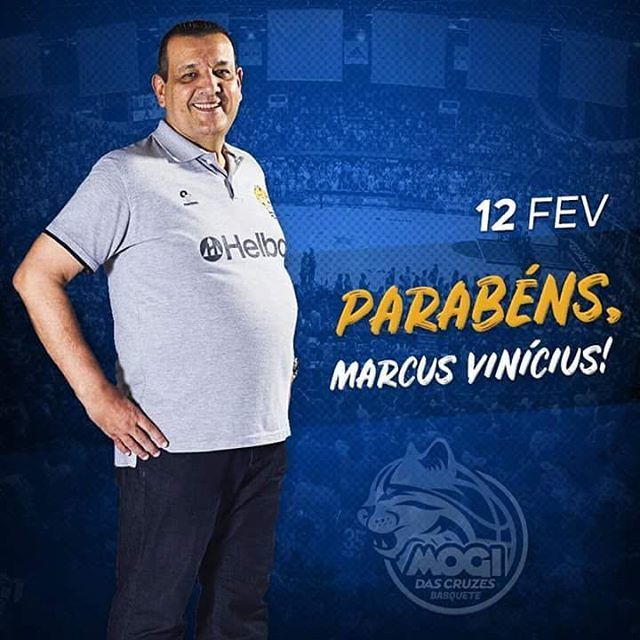 mogibasquete's tweet photo. Segunda de festa para o nosso médico Marcus Vinicius Porcelli! 😊 Parabéns, Marvi! Muita saúde, felicidade e sucesso para você! 😄 🏀 🎉 #VaiMogi #12FEV https://t.co/nSIuL7x2O5 https://t.co/xaKfyxSjhX