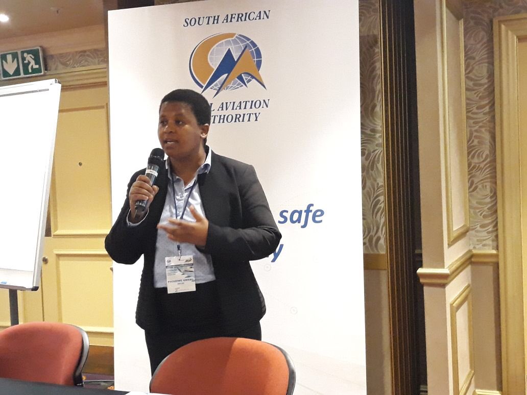 GwebuPhindiwe's tweet photo. Client Service and satisfaction is one of the Regulators top priority. The SACAA is implementing various process and systems improvements to give our clients an improved service. Ms Gwebu taking industry through these initiatives. Stakeholder Roundtable @poppykhoza@@OfficialSACAA https://t.co/ufUJWKEtpI