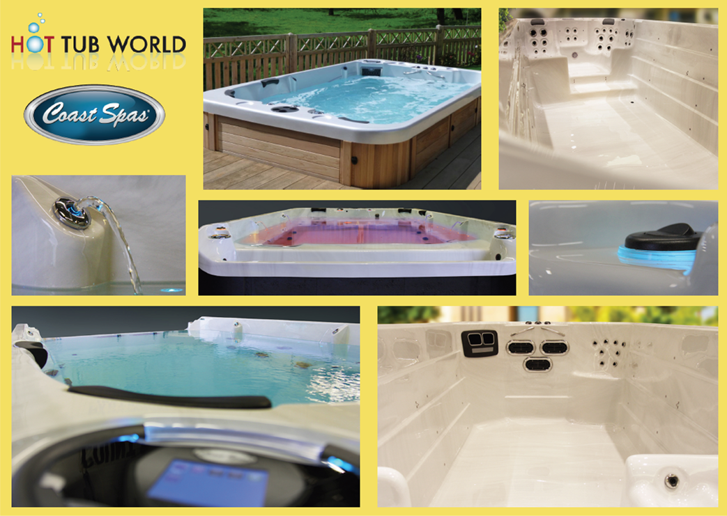HotTubWorld's tweet image. We stock only the BEST SwimSpas on the market! Get fit in the new year as well as throw the best NYE party! #Infinityedge #Coast @UKCoastSpas