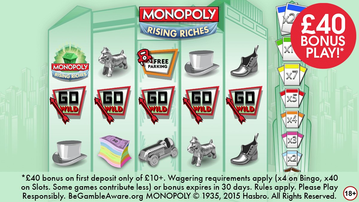 Monopoly rising riches slots