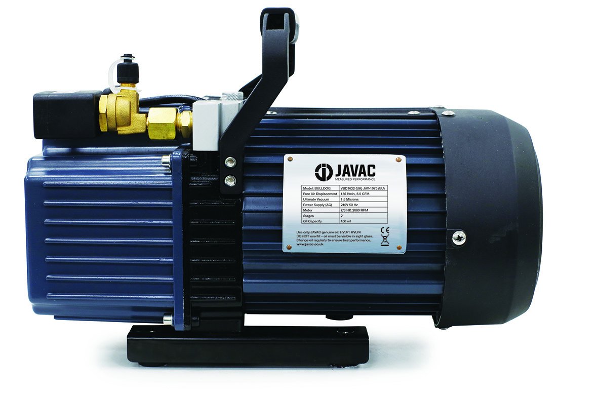 The NEW R32 ready, spark proof, Bulldog vacuum pump from JAVAC is here! To celebrate the launch we are giving one away in February - just Like and share this post to be in with a chance to win! #javac #new #win #competition #bulldog #r32