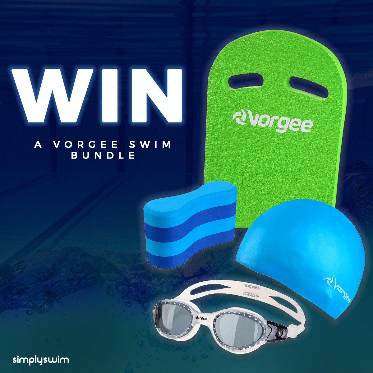 Fancy winning a Vorgee equipment bundle? Just head over to Facebook.com/SimplySwimUK to find out how 💦

T&amp;Cs: bit.ly/2El0Cg5