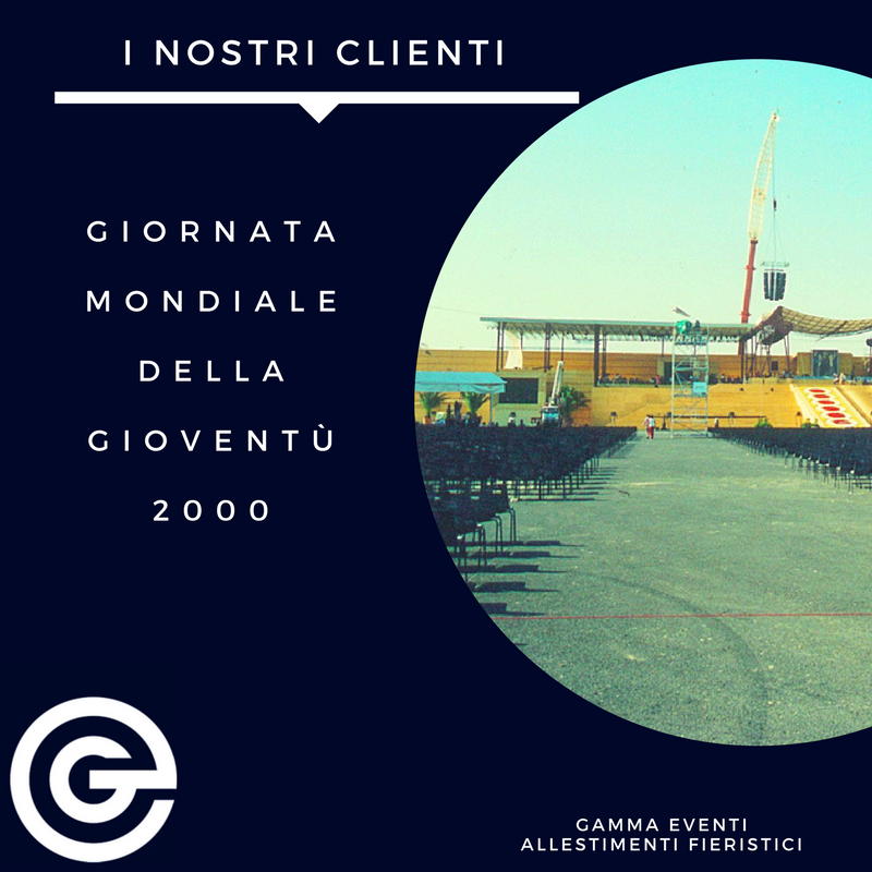 GammaEventi's tweet photo. ☑️ GAMMA ALLESTIMENTI

Proponiamo ogni tipo di servizio per lo spettacolo, operando nel montaggio di #palchi e #tribune.
 tra I NOSTRI CLIENTI 👉 #GiornataMondialeDellaGioventù 

#GammaEventi  #Allestimenti https://t.co/ebRh1kvqfi