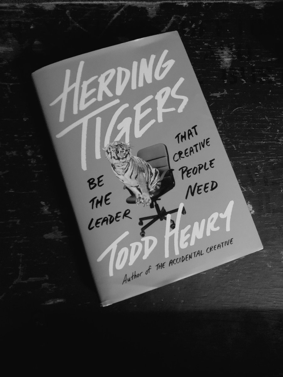 jeremyepps's tweet photo. @toddhenry toddhenry is the @JohnCMaxwell for artists and creative leaders. This book is brilliant - thanks @toddhenry for sharing your wisdom with the rest of us...so good. #herdingtigers https://t.co/jmT6JuO1V3