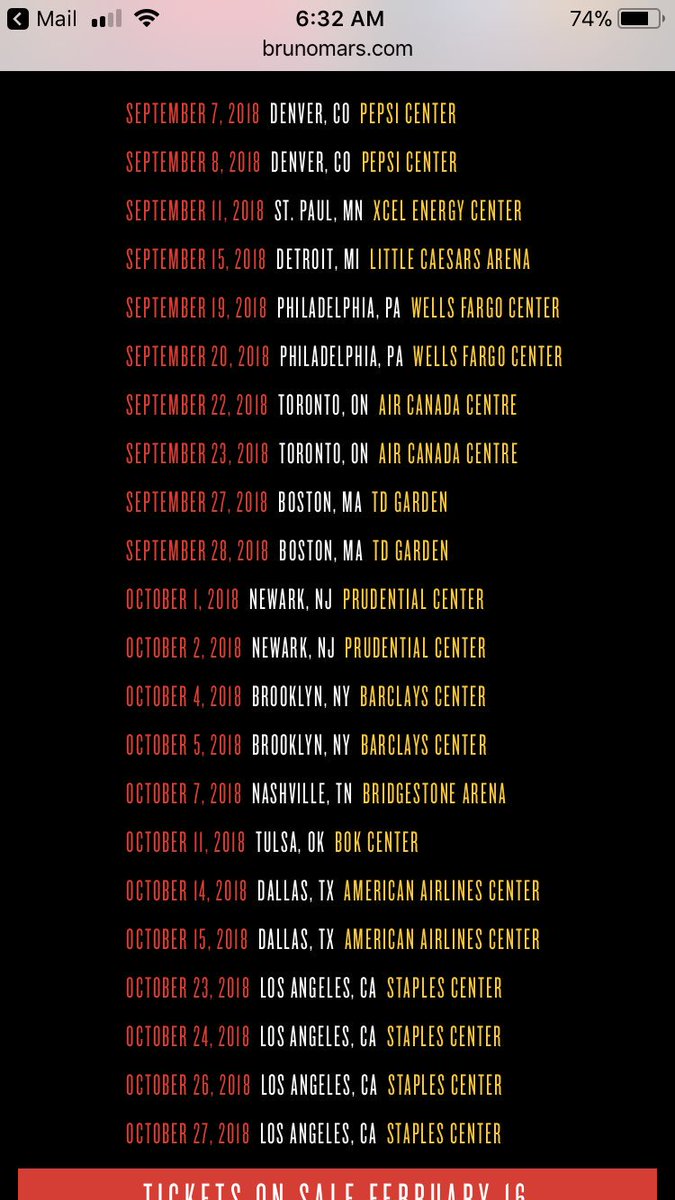 JackelynBanan's tweet photo. @BrunoMars dates are posted!!!!! #Yay #ThankU https://t.co/3bOHRHCmMv
