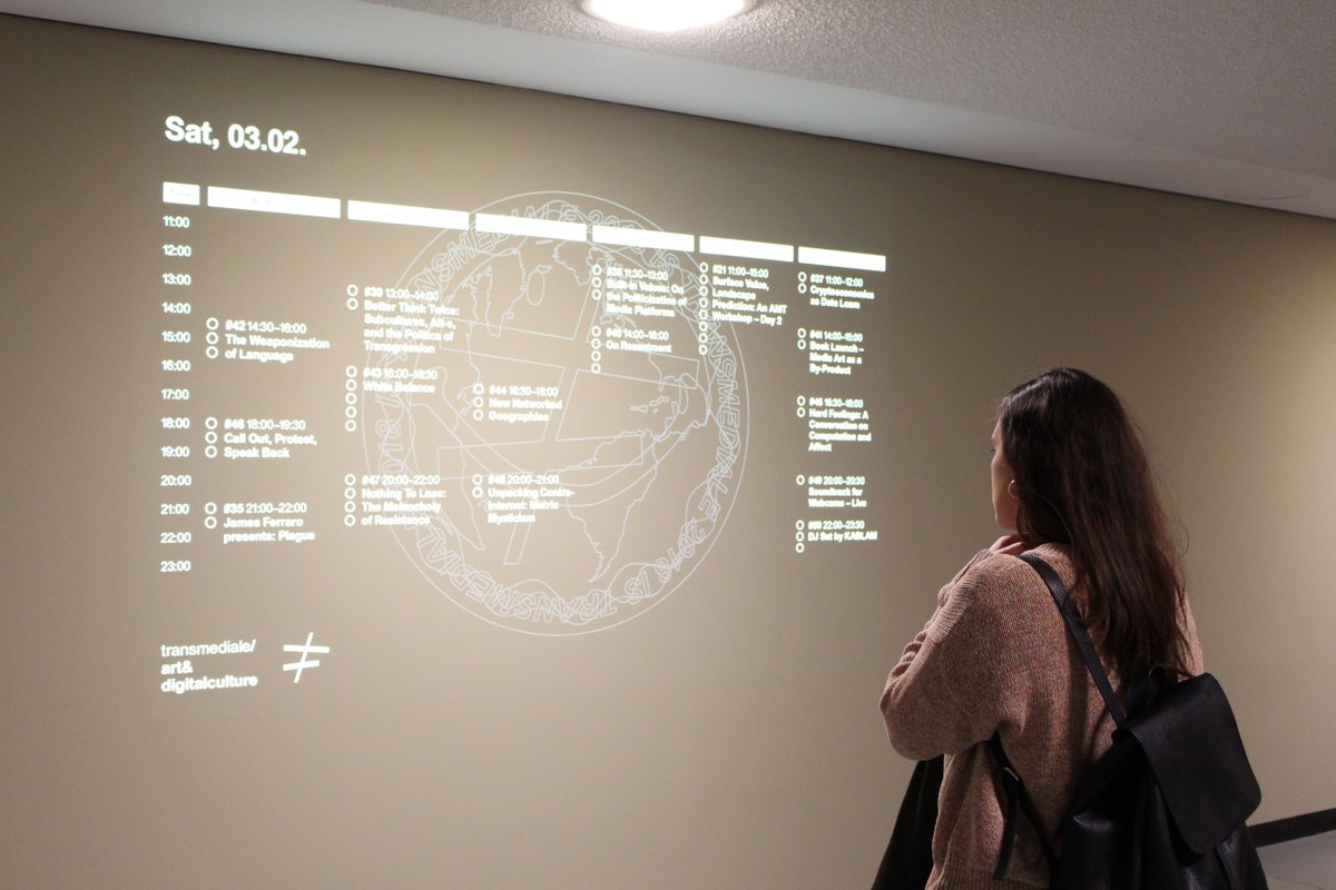 transmediale's tweet image. Audio recordings of most transmediale 2018 events are now available online—visit the transmediale website to catch up on any keynotes, panels, or discussions you may have missed! #tm18  tinyurl.com/y7d9pwo9