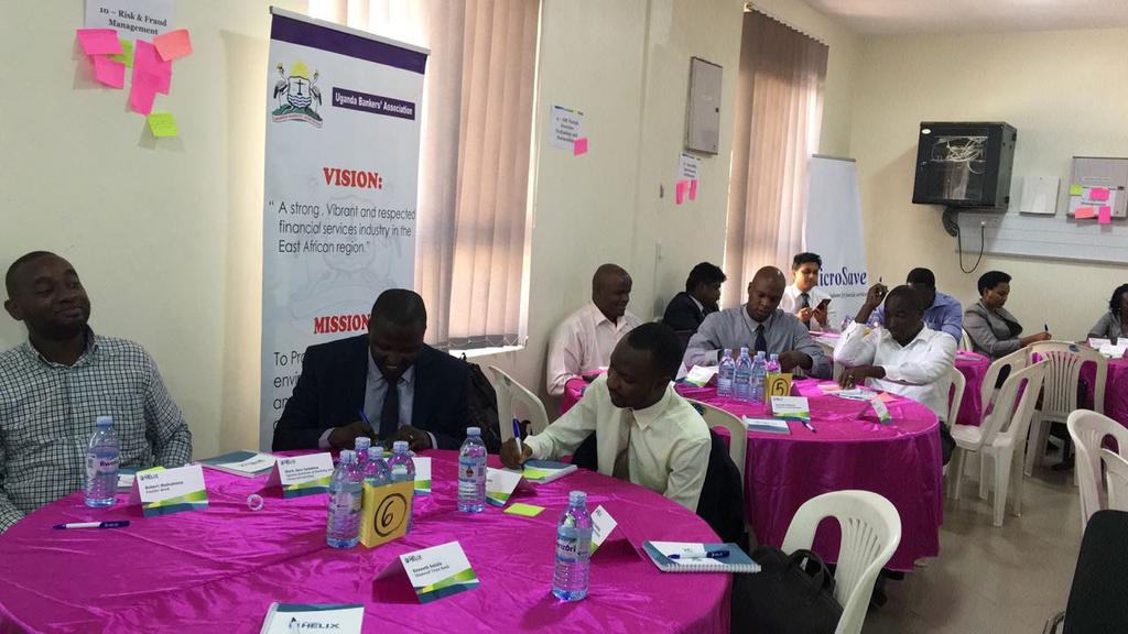 HelixInstitute's tweet photo. We kicked off our #Agentbanking course in #Uganda. How important is an agency banking strategy? https://t.co/gfyrpaQ8Gr