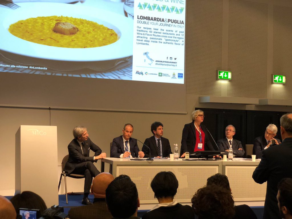 Nord e sud cooperano per incrementare i flussi turisti nel bel Paese. Oggi Puglia e Lombardia firmano l'accordo, insieme fuori dagli schemi territoriali. Se ne parla alla <a href="/bitmilano/">BIT</a> con <a href="/loredanacapone/">Loredana Capone</a> <a href="/RegionePuglia/">RegionePuglia</a> <a href="/LombardiaOnLine/">Bridge Stonetyre</a> #Bit2018 #12Feb