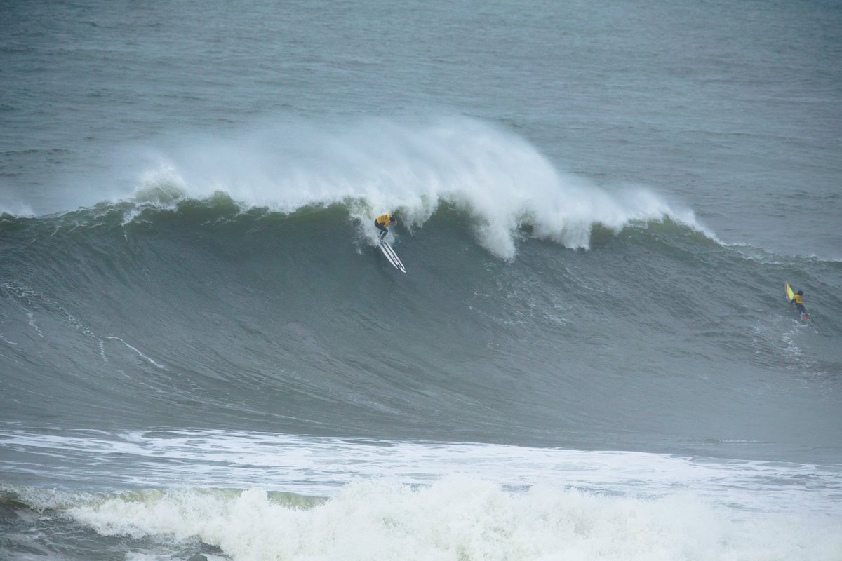 "No puedo describir con palabras lo que siento ahora mismo", dijo. <a href="/Natxogonzalez1/">Natxo Gonzalez</a> hizo podio en el #NazaréChallenge quedó en la puerta del CT de olas grandes surfl.in/2Haa6Jm