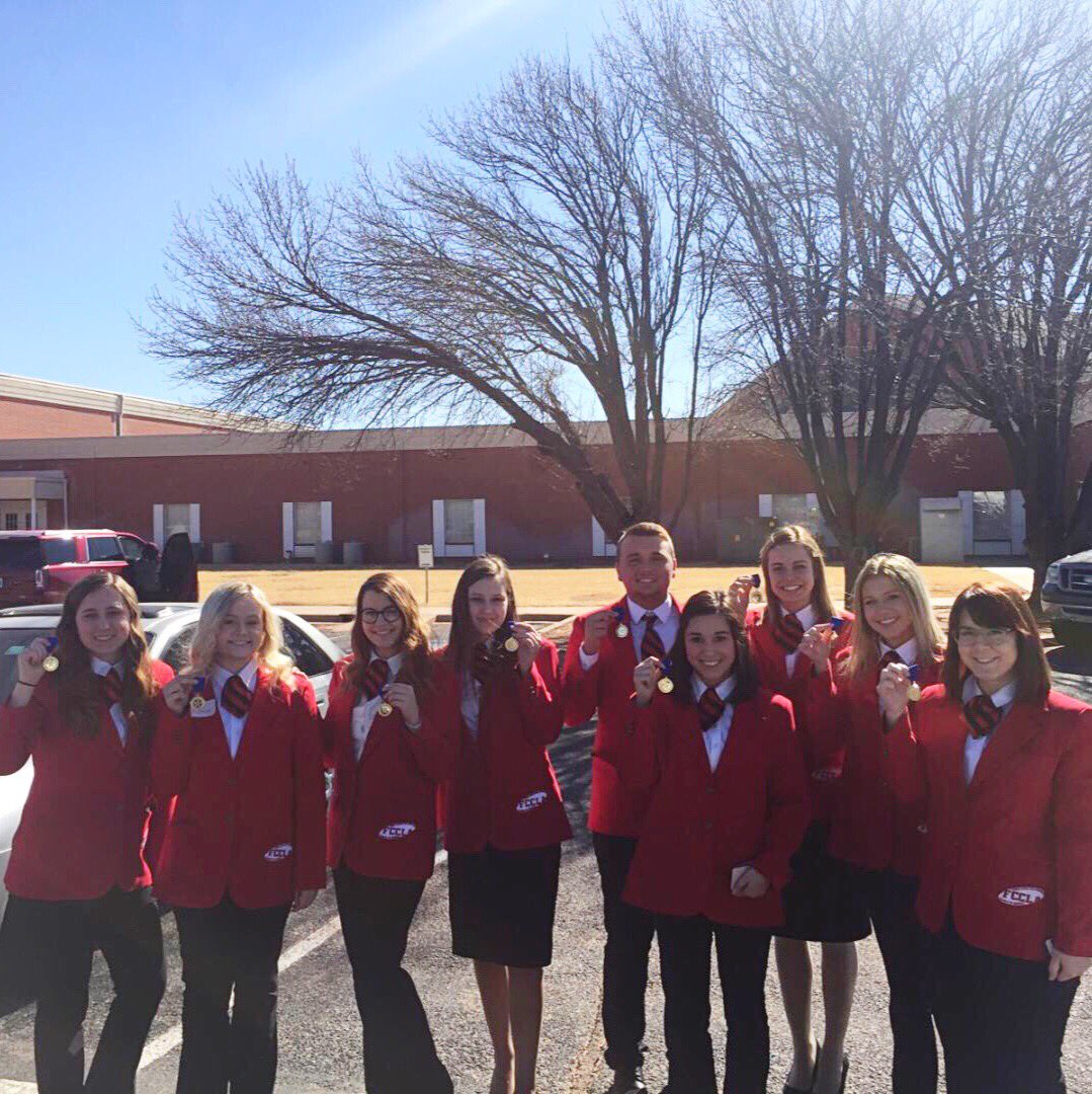 the6505's tweet photo. Students from Early Care &amp; Education had great success at #FCCLA with NINE 1st place winners! https://t.co/MvEigryWBO