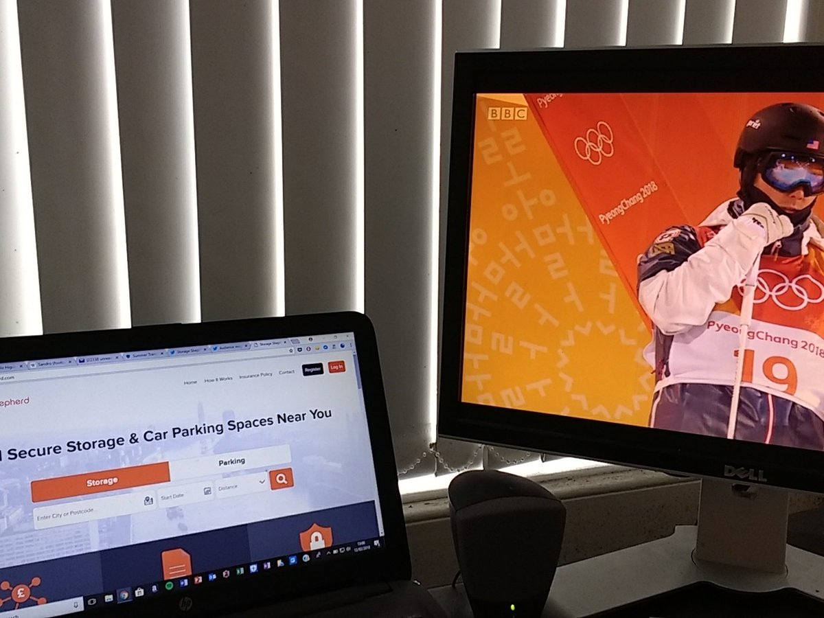 StorageShepherd's tweet image. It has to be done. The #WinterOlympics only come round every 4 years! 🏂