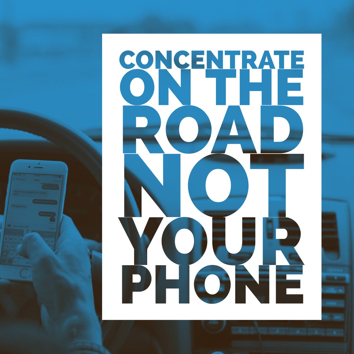Road_Not_Phone's tweet photo. You're more likely to die texting and driving then you are drinking and driving.
#MondayMotivation #drinkdriving #RoadSafety #texting https://t.co/Np38nApKRF