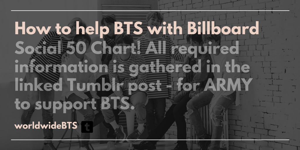 18Serendipityy's tweet photo. We've created a detailed Billboard Social 50 Charting guide for ARMY! Please read through the information carefully in order to help maintain @BTS_twt #1 rank on the chart. Please also view @BTS_Billboard for regular⦠https://t.co/Cbf9d0nl2c by #btsanalytics via @c0nvey https://t.co/JYsbJNxnaV