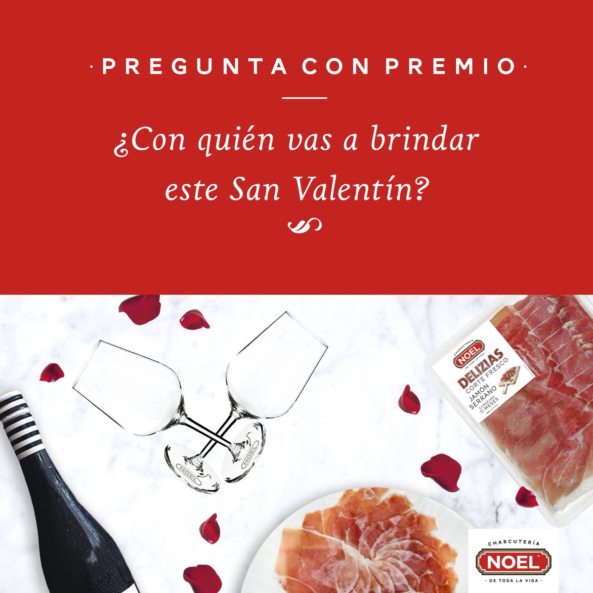 noel_1940's tweet photo. Con esa persona especial, con tu mejor amigo, con el amor de tu vida... ¿con quién vas a brindar este #SanValentín? #sorteo
Síguenos, RT y responde mencionándole. Sorteamos un lote especial para dos, con un juego de 2 copas de vino 
¡Tienes hasta el 19/2! https://t.co/Y8O3RXVHr9 https://t.co/M0iQvE7TuC